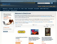 Tablet Screenshot of dinelv.com